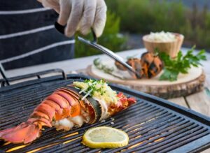 How to cook lobster tail on the grill