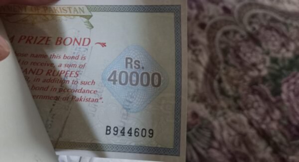 40000 Premium Prize Bond Draw Result Today