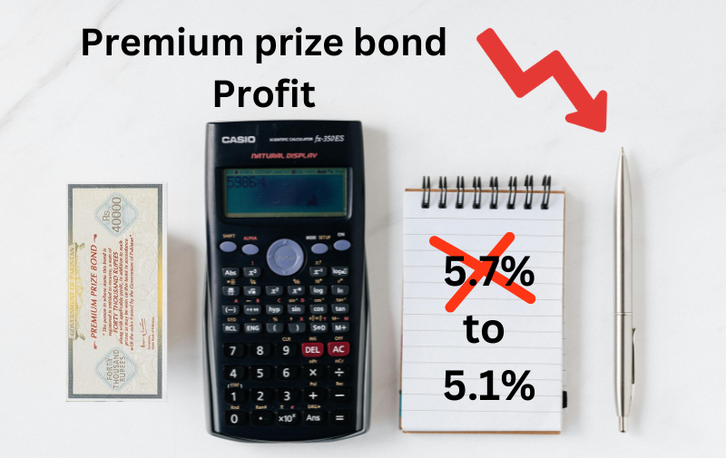 premium prize bond profit