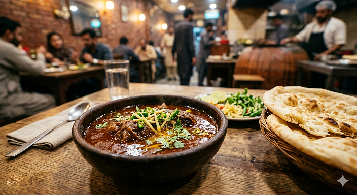 Nihari Pakistani beef or mutton stew