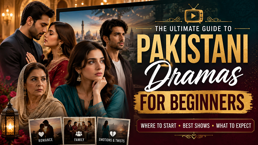 Collection of popular Pakistani drama titles showing diverse genres from romance to social drama for beginners guide