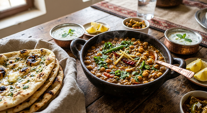 Chana masala Pakistani chickpea curry