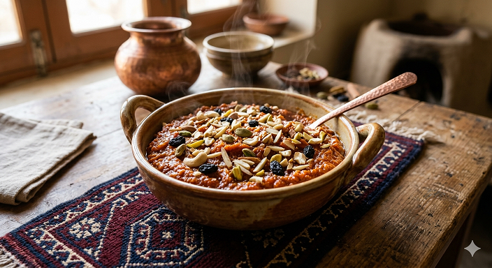 Gajar ka halwa Pakistani carrot dessert