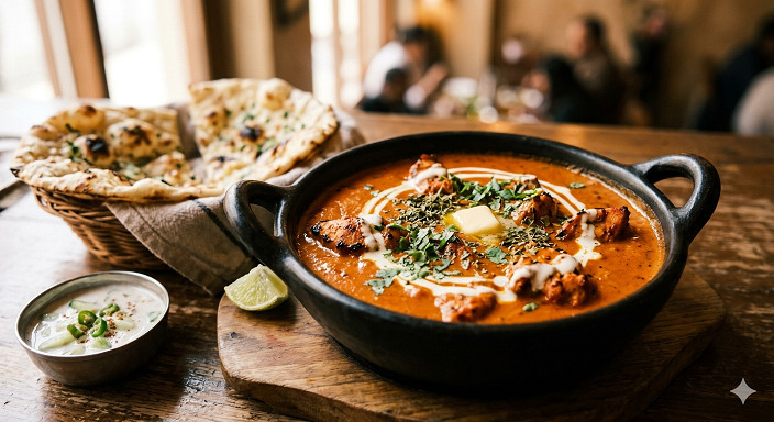 Butter chicken murgh makhani curry