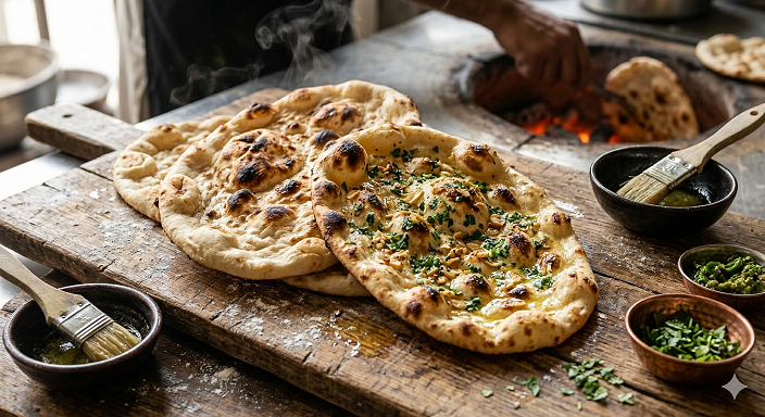 Pakistani naan bread